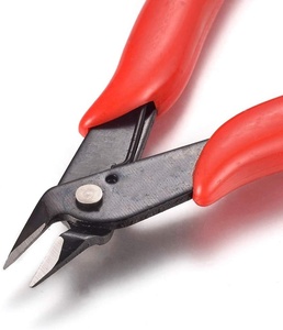 Ensemble de pinces à bijoux en acier à haute teneur en carbone pince coupante diagonale à nez aiguille avec dénudeur de fil pour la fabrication de bijoux - Product Image 3