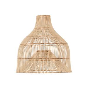 Vente en gros Abat-jour en rotin tissé écologique fait à la main en forme de cloche pour la décoration de salon, salle à manger ou centre de villégiature - Product Image 1