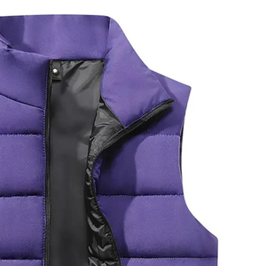 <b>Fashionable</b> Casual Design New Arrival <b>Men</b> Puffer <b>Vest</b> Custom Printed Logo Waterproof Heated Custom Sizes OEM Customizable - Product Image 3