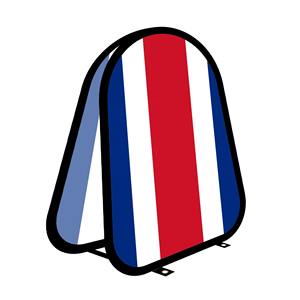 Banderas y Pancartas Promocionales de Golf Plegables Horizontales Personalizadas para Ferias Comerciales, Exposiciones al Aire Libre y Eventos Deportivos - Product Image 1