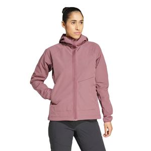 High Quality Plus Size Women's Breathable Windproof Waterproof Sports Outdoor <b>Zip</b> <b>up</b> <b>Jacket</b> Hooded Fashionable Plain Windbreaker - Product Image 4