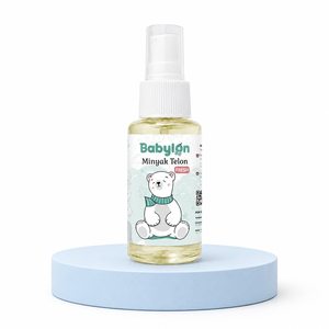 Babylon Fresh Herbal Baby Telon Oil Spray 70ml Gentle <b>Warming</b> Body Care Formula For Babies And Toddlers - Product Image 1