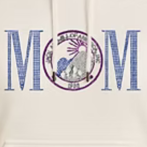 Sudadera con Capucha Blanca para Mujer con Logo MOM, Estilo Casual, Manga Larga, para Uso Diario, Ropa Urbana Cómoda y a la Moda - Product Image 2