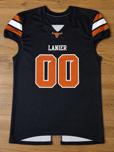 Premium Custom Football Jersey OEM Polyester <b>Mesh</b> Team Sportswear Anti-Bacterial Breathable Performance Fabric <b>Short</b> Sleeve - Product Image 3