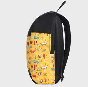Mochila Escolar Impermeable Arctic Fox de 17L con Diseño de Personajes Animados, Cierre de Cremallera Amarillo, Forro de PVC a la Moda - Product Image 4