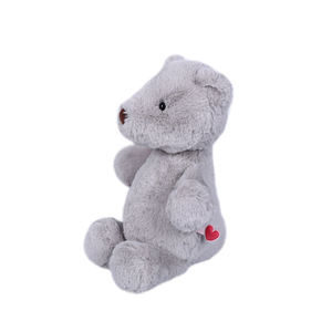 Oso de Peluche Premium Yuankang de 31cm-50cm, Diseño de Algodón Lavado en Vietnam, Súper Suave, Color Gris, para Niños, Regalo de Navidad - Product Image 3