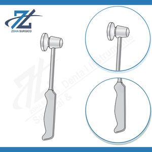 Maillet manuel en acier inoxydable avec poignée pistolet, 240 mm de long, 580 g, pour instruments chirurgicaux, certifié CE, haute qualité, fabricant - Product Image 3