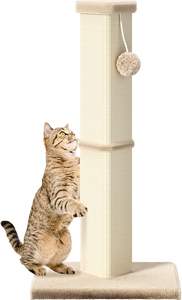 High Quality Folding Wood <b>Cat</b> Tree & Scratcher <b>Toy</b> with Adjustable Height for <b>Indoor</b> <b>Cats</b> - Product Image 2