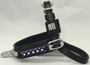 Sangles d'éperon Horse Rider avec boucles blings - Product Image 4