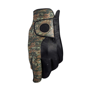 Men'<b>s</b> Soft Breathable Pure Sheepskin Genuine Leather Golf Gloves Customizable Adult Left & Right Hand Sports Gloves - Product Image 3