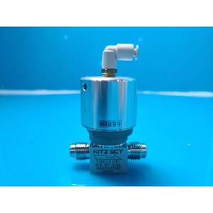 KITZ-SCT VLD-EP-316L 265969902 Vanne à diaphragme haute pureté utilisée comme pièce détachée pour équipement semi-conducteur d'occasion - Product Image 1