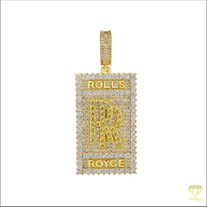 Colgante de Joyería para Automóvil de Lujo de Alta Calidad con Diseño de Piedras Brillantes y Acabado de Diamante Moissanite - Product Image 4