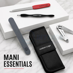 Professional <b>Manicure</b> Essentials <b>Kit</b> Stainless Steel Nail Care Set - Product Image 3