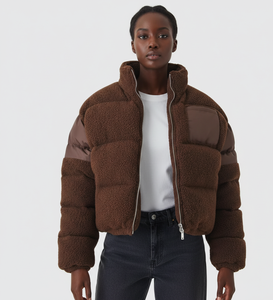 Chaqueta Bomber de Invierno de Lona con Estilo Personalizado, Capucha Frontal, Estilo Urbano, Poliéster/Algodón, Precio al por Mayor, Mangas Largas para Hombre - Product Image 5