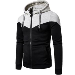 Sudaderas con Capucha y Cremallera de Alta Calidad al por Mayor, Sudaderas Personalizadas para Hombre, Corte Ajustado, Otoño, Servicio OEM con Colores Personalizados - Product Image 1