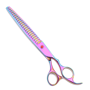 Professional Chunking Scissors Hair Texturizing <b>Thinning</b> Shears For Salon Use Stainless Steel Hair Chunking Scissors - Product Image 2