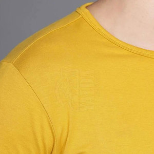 YALDA SPORTS T-shirts à manches longues pour hommes en coton 100% légers et à séchage rapide - Coupe ample, vêtements décontractés tendance, prix bas - Product Image 4