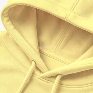 Sweat à capuche unisexe surdimensionné en molleton de coton épais, personnalisable avec logo, directement de l'usine, conception OEM - Product Image 3