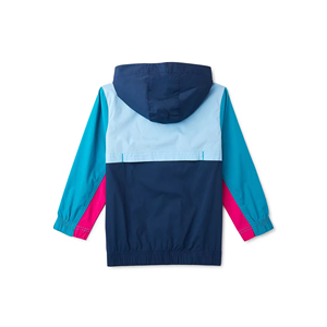 Unisex Blue White Pattern Tracksuit Set Hooded <b>Jacket</b> Shorts Quick Dry Streetwear <b>Summer</b> Wear Full Sleeve Zipper Front Logo - Product Image 6