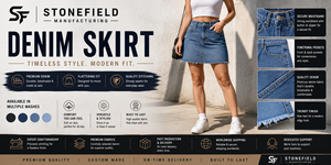 Denim Skirt - Product Image 1
