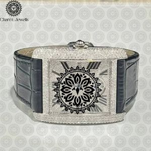 Reloj de Lujo para Mujer Charm_Jewells, 38 mm, Redondo, Analógico, de Cuarzo, con Correa de Acero Inoxidable, Esfera de Cristal de Zafiro y Bisel de Diamantes - Product Image 1