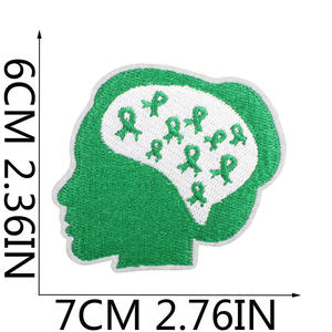 Wholesale Custom Embroidery Patch Outdoor Theme <b>Applique</b> Badge for Jackets Caps Bags Shirts Garments Factory Iron On - Product Image 1