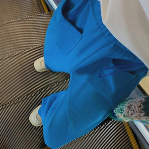 Wholesale <b>Men</b> Cotton Fleece Joggers Casual Sweatpants <b>Elastic</b> Waist Drawstring Long <b>Trousers</b> Custom Logo Bulk Order Loungewear - Product Image 4