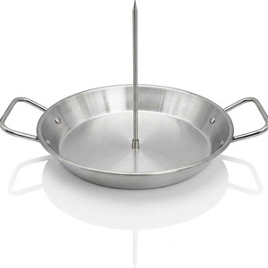 Stainless Steel Vertical <b>Kebab</b> Grill Pan with <b>Skewers</b> - Product Image 1