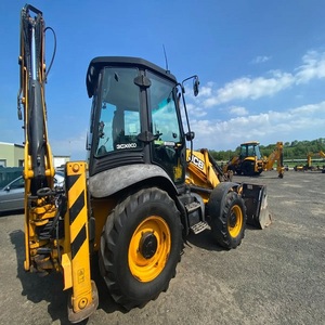 Chargeuse-pelleteuse JCB fiable avec une puissance hydraulique élevée et une structure durable pour la construction - Product Image 2