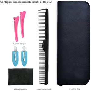 Barber Set Hairdressing Tool Kit With Professional Hair Cutting Accessories For Salon And Home Use - Product Image 5