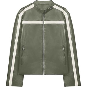 Women <b>Genuine</b> <b>Leather</b> <b>Jacket</b> Slim Fit Biker Motorcycle Coat Fashion Winter Outerwear Custom Logo OEM Supplier - Product Image 2