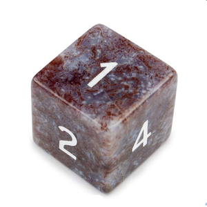 High quality stone dice Fancy jasper natural <b>crystal</b> reiki healing gemstones Engraved stone custom dice <b>set</b> Vikings <b>crystal</b> - Product Image 3