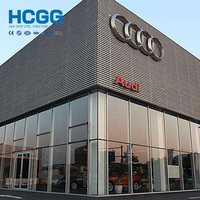 Estructura de Acero Prefabricada en Forma de H, Q355B, para Salas de Exhibición de Automóviles 4S, Almacenes, Construcción Rápida