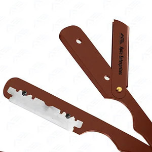 Navaja de Afeitar Clásica de Acero Inoxidable, Superventas, de Corte Recto, para Uso Profesional en Salones y Barberías - Product Image 6