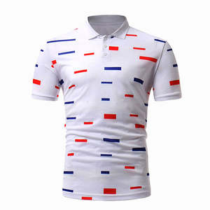 Camiseta polo antiarrugas de golf para hombre, sublimación personalizada, manga corta, talla grande, ropa informal. - Product Image 1