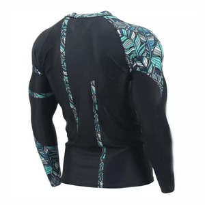 Camisetas de Compresión para Gimnasio, Manga Larga, Logotipo Personalizado, BJJ MMA UPF50+, Transpirables, Spandex/Poliéster Sublimado, Rashguard para Hombre Forlteo - Product Image 2