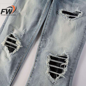 Approvisionnement direct d'usine, pantalon en denim pour homme respirant et confortable, 100% coton, nouvelle arrivée, pantalon décontracté pour homme, prix bas - Product Image 3