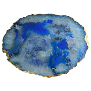 Best Gold Antique Druzy <b>Agate</b> <b>Coaster</b> Multi Colored for Table Decoration Accessories Kitchenware <b>Coaster</b> for Home Decor - Product Image 4