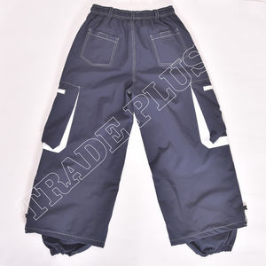 Pantalon de neige baggy cargo surdimensionné imperméable à l'eau pantalon de snowboard pantalon de ski unisexe ample à jambes larges pour hommes - Product Image 2