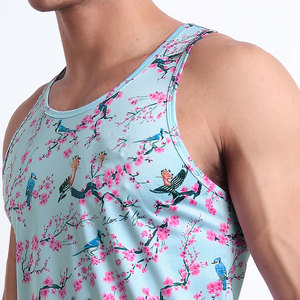 Débardeur Homme Sportif Personnalisé à Col Rond et Manches Courtes, Impression Logo Personnalisée, Séchage Rapide, Respirant, Qualité Supérieure, Tendance Estivale - Product Image 3