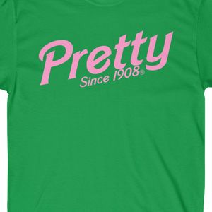 Camiseta verde de manga corta para mujer con estampado gráfico bonito en rosa, camiseta informal de algodón con cuello redondo, camiseta de moda de verano, suave y cómoda - Product Image 6