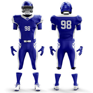 American Uniform Set with <b>Socks</b> <b>Compression</b> Adults Full Sublimated Hot Selling Teamwear Uniform Vintage Athletic Sports Set - Product Image 1