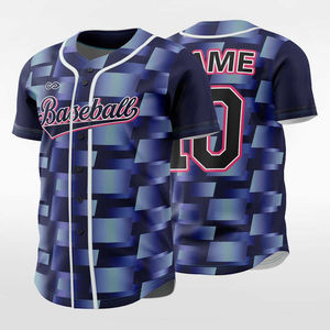 Uniformes de Béisbol Personalizados al Por Mayor, Camisetas de Béisbol de Manga Corta Transpirables, Ropa Deportiva Moderna y Económica - Product Image 3