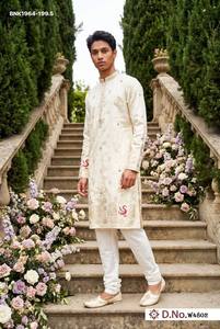 <b>Top</b> Quality Pure Silk/ Jacquard Silk with Embroidery/Weaving & Pintex work Readymade Long Kurta Collection <b>Indian</b> Exporter - Product Image 5