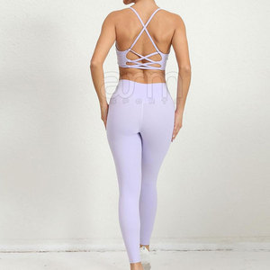 OEM Service Professional Wear Plus Size Women 3 Piece <b>Yoga</b> <b>Set</b> Breathable Quick Dry Women 3 Piece <b>Yoga</b> <b>Set</b> - Product Image 6