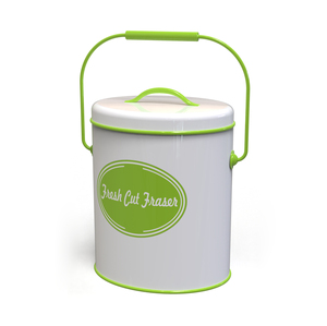 Fresh Cut Fraser Metal Storage <b>Jar</b> With Lid And Handle Cylinder Shape Kitchen Use Airtight Freshness Preservation Design - Product Image 1