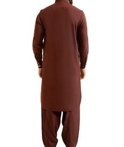 Men Shalwar Kameez Set Cotton Quick Dry Traditional High Quality Stitching Custom Logo Bulk Orders All Seasons Customizable - Product Image 3