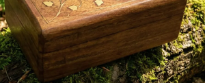 2 unique design in one <b>box</b> Handcrafted <b>Wooden</b> Carved And Brass Inlaid Treasure Chest Floral Keepsake jewelry <b>box</b> - Product Image 2