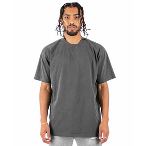 T-shirt col rond respirant 100 % coton teint uni poids lourd Max, vente en gros, fabricant, étiquette personnalisée, streetwear homme couleur unie - Product Image 1