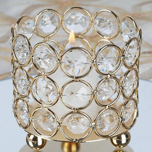 Elegant Decorative <b>Crystal</b> Votive <b>Candle</b> Holders New Christmas Decorations Tealight <b>Candle</b> Holder - Product Image 3